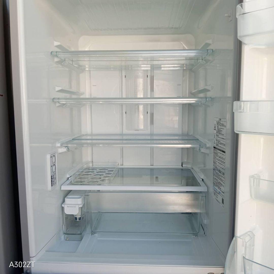 【1431】新生活 東芝　大型冷蔵庫　3ドア 自動製氷機能付き　300L〜