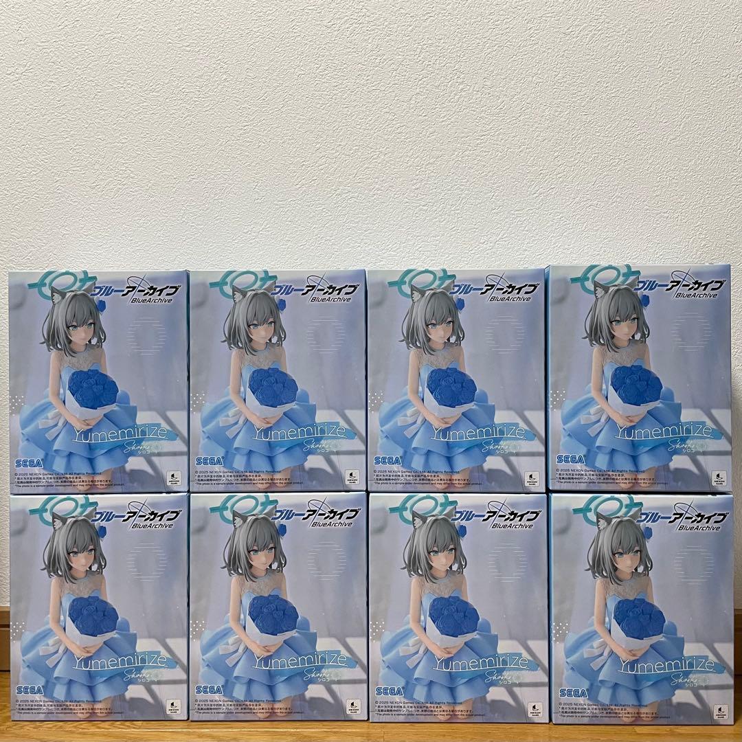 ブルーアーカイブ　Yumemirize　シロコ　フィギュアまとめ売り　8点セット