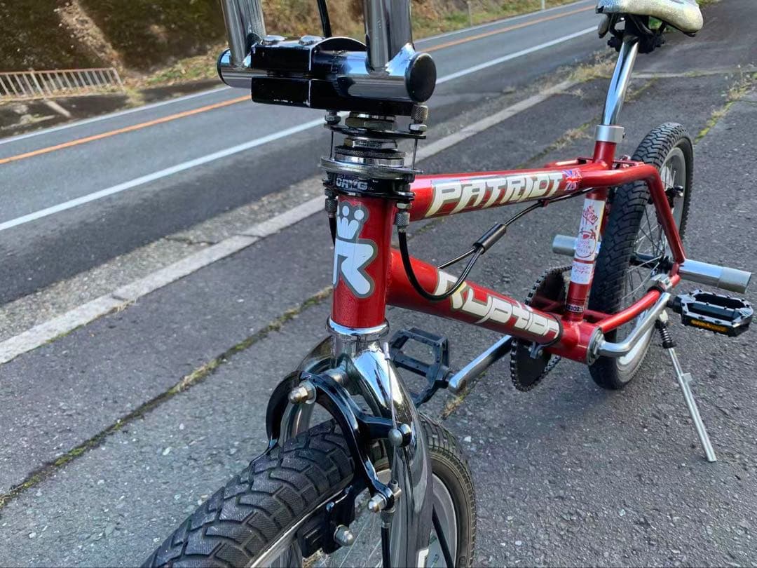 【即乘】RUPTION レトロ風 BMX キッズ自転車 ミニベロ 小径車