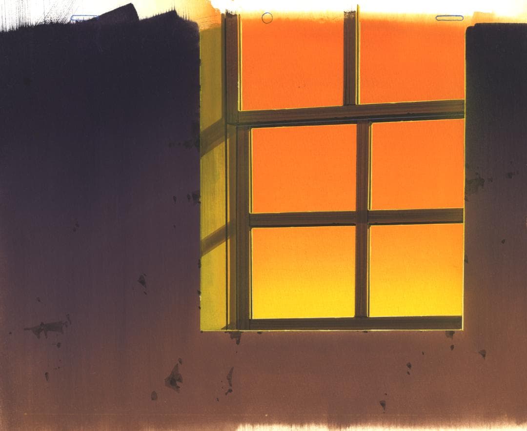 同級生 OVA1話 志村まみ セル画 手描き背景