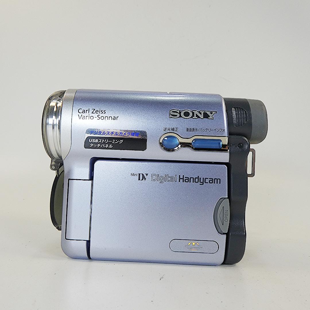 動作品 ソニーDCR-TRV33 MiniDV ビデオカメラ DVDダビングに