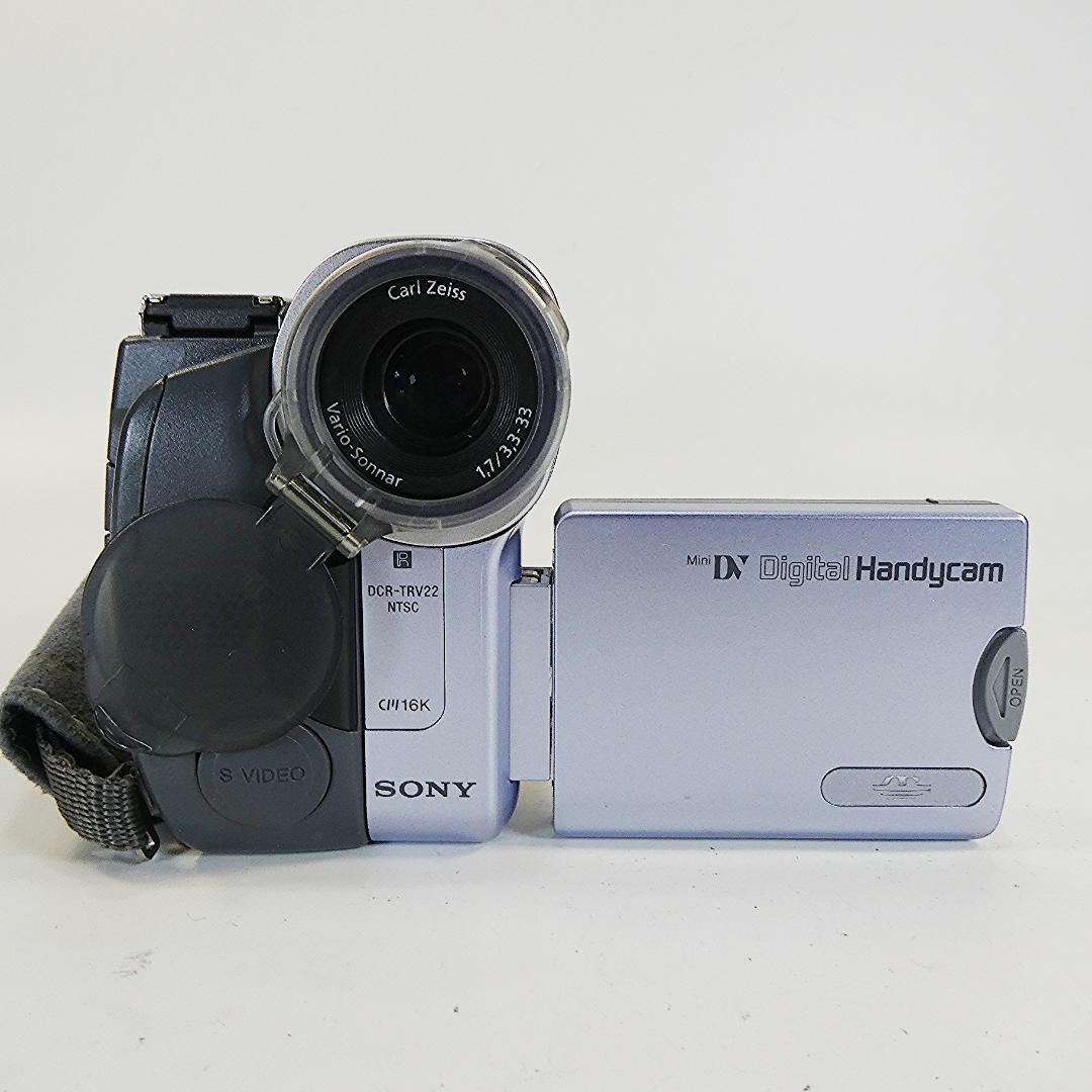 動作品 ソニーDCR-TRV33 MiniDV ビデオカメラ DVDダビングに