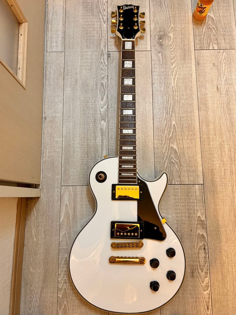 【値下げしました！】Burny レスポールタイプ ホワイト