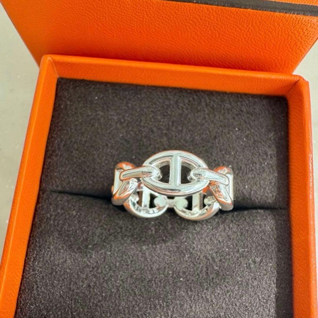 エルメス シェーヌダンクル アンシェネ 53 リング 新品