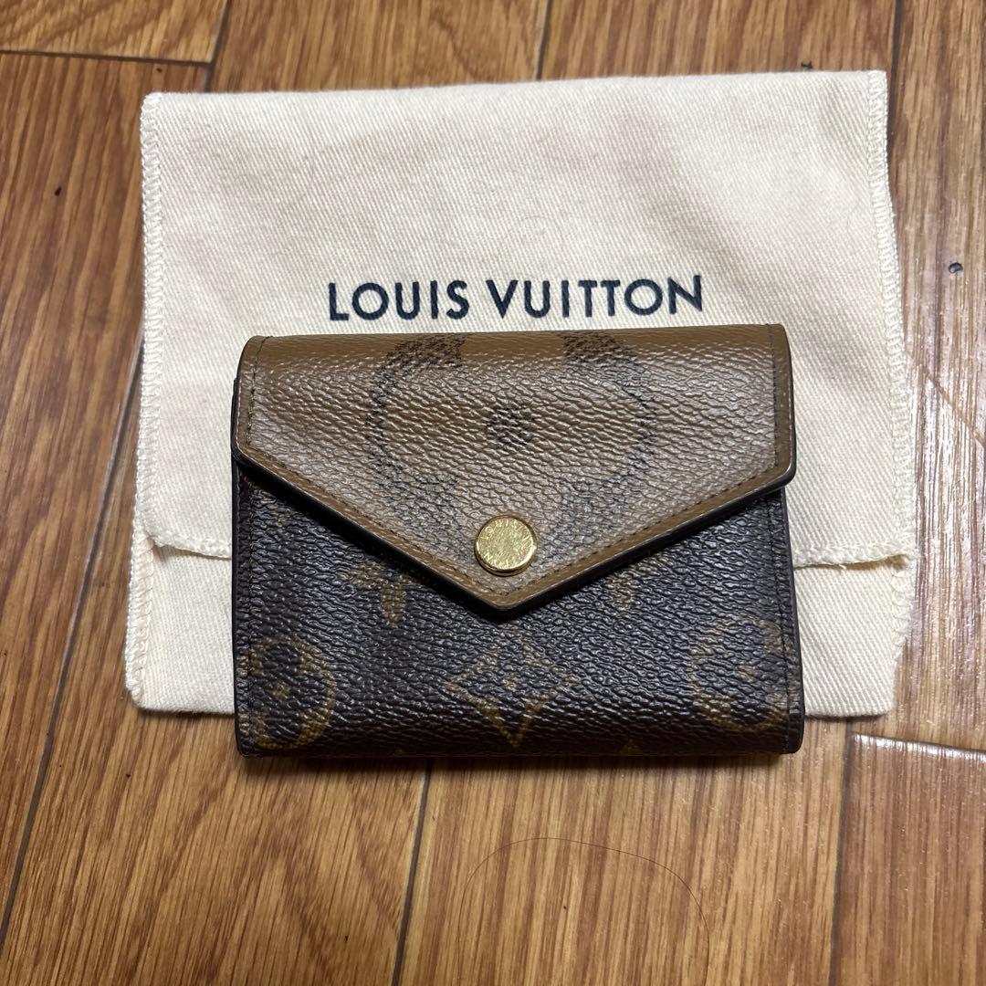 極美品！！LOUIS VUITTON 二つ折り財布 ブラウン