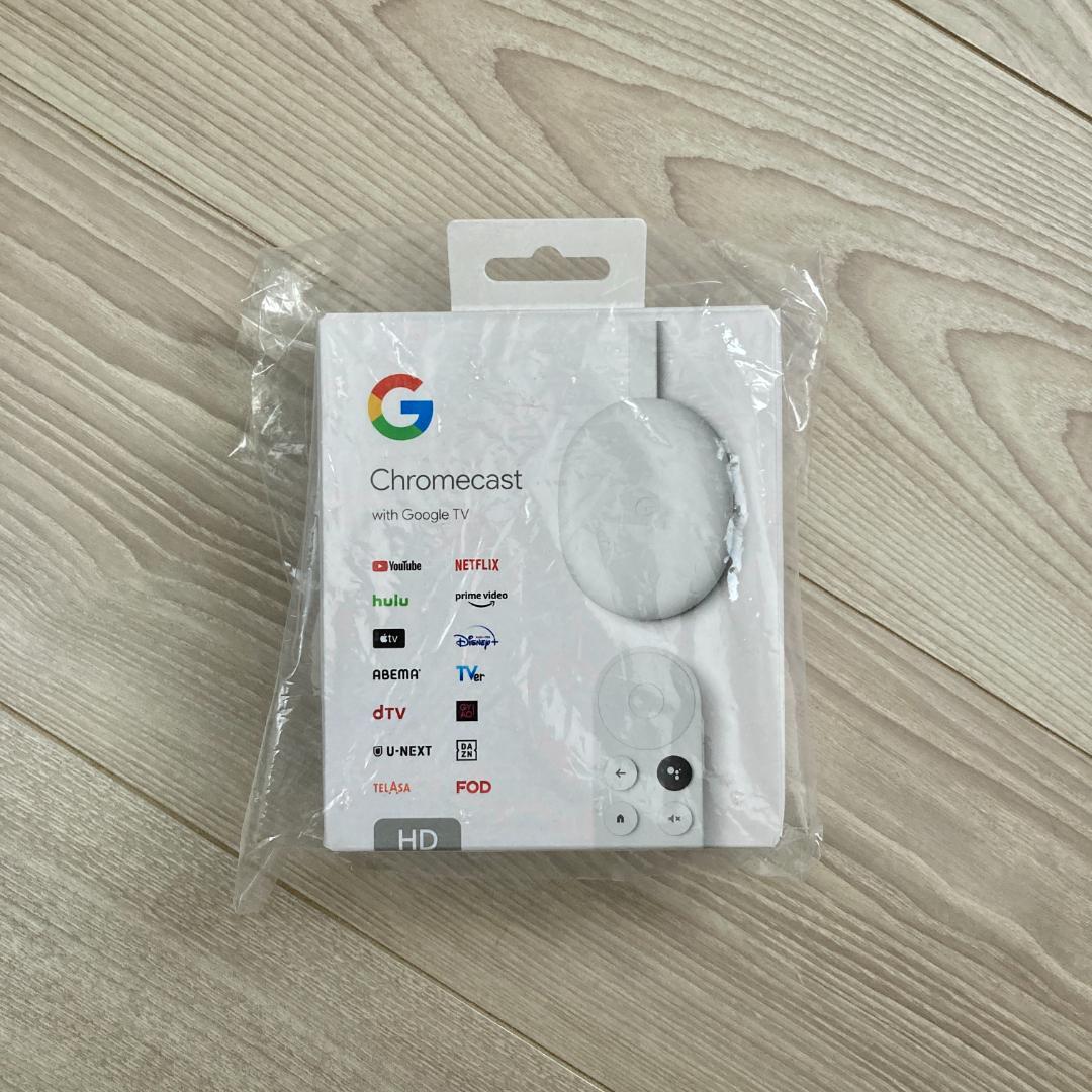 Chromecast with Google TV HD (ホワイト)