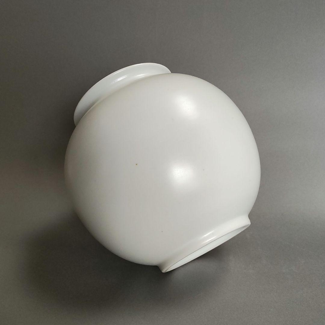 廣州窯　白磁壺　李朝　高麗　韓国　月壺