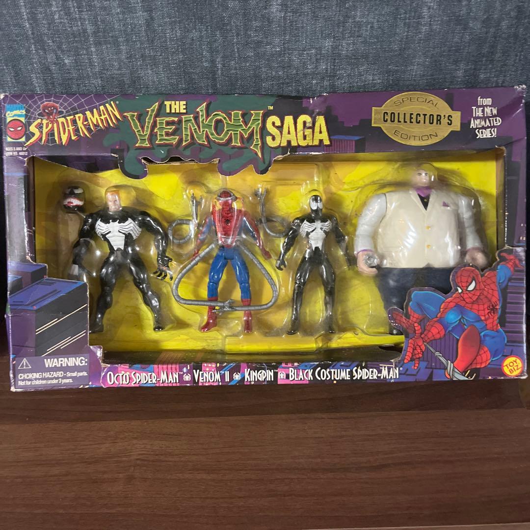 スパイダーマン ヴェノムサーガ フィギュアセット