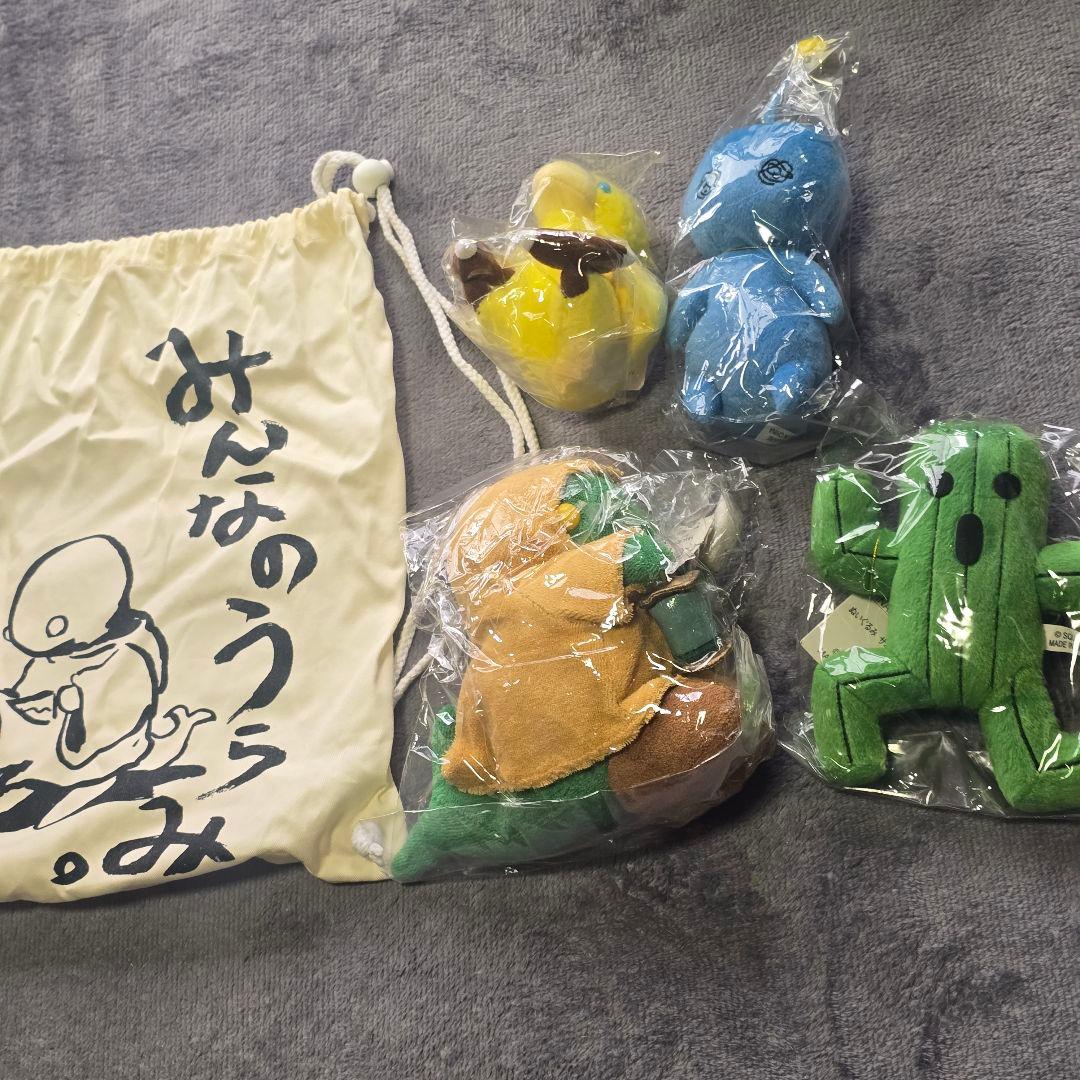 FFシリーズ ぬいぐるみ マスコットセット サボテンダー チョコボ トンベリ 他