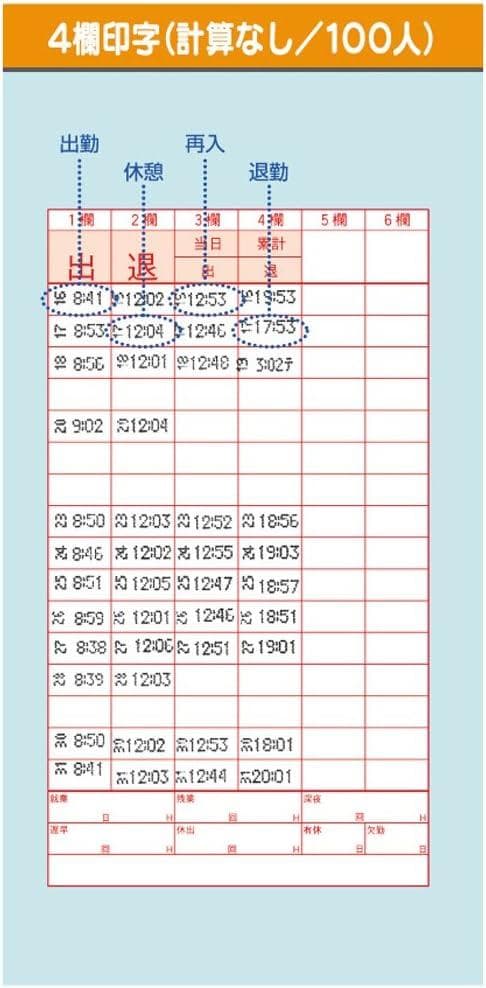 ★美品 清掃済SEIKO タイムレコーダー QR-395 + 新品カード25枚