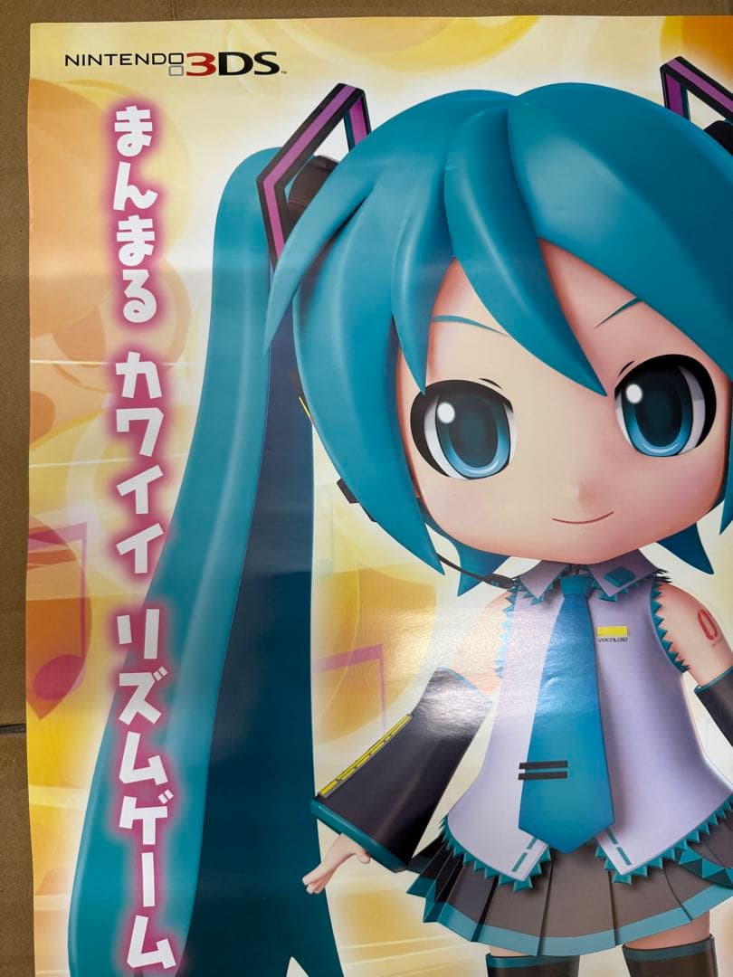 初音ミク　Project mirai　店頭販促用ポスター