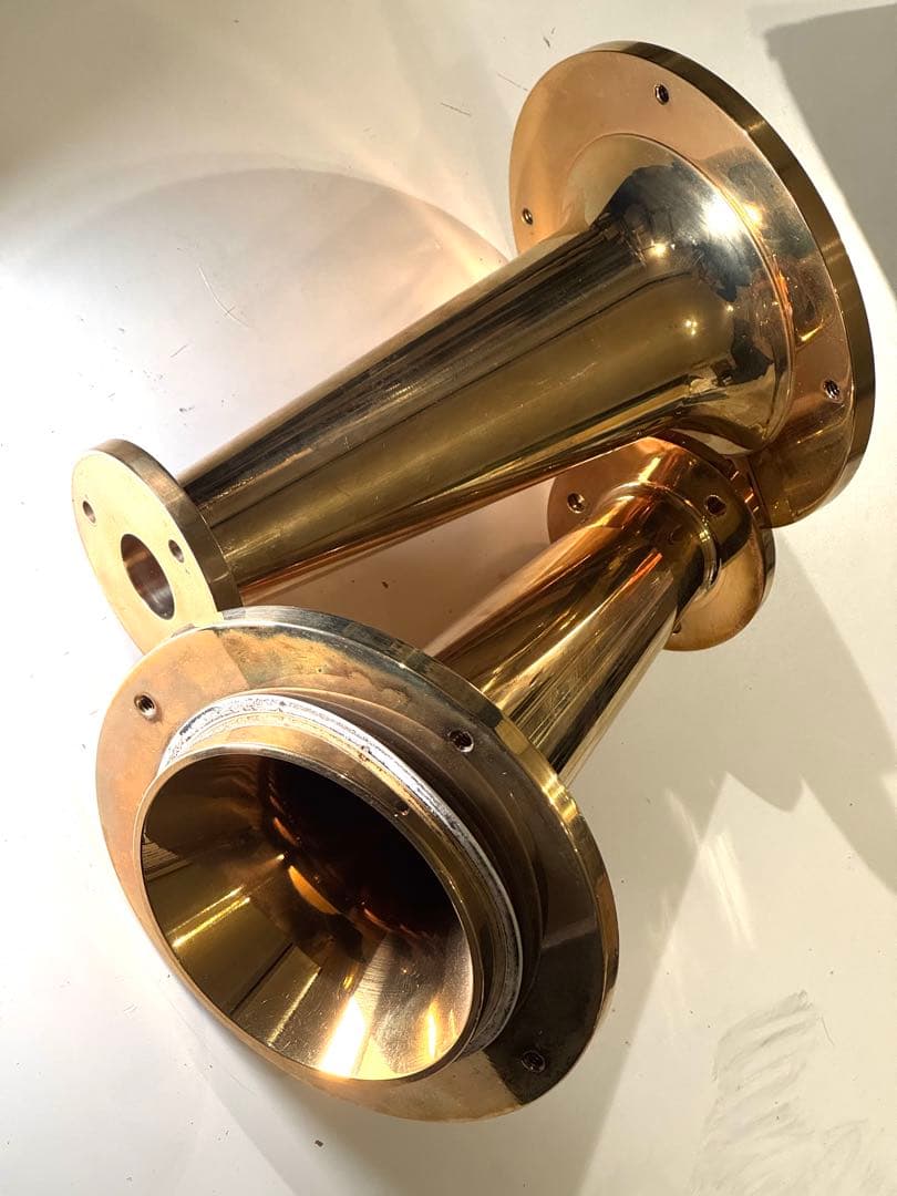 JBL 2307 (H91) 砲金無垢切削ホーン中古 新品ボルト付 4344など