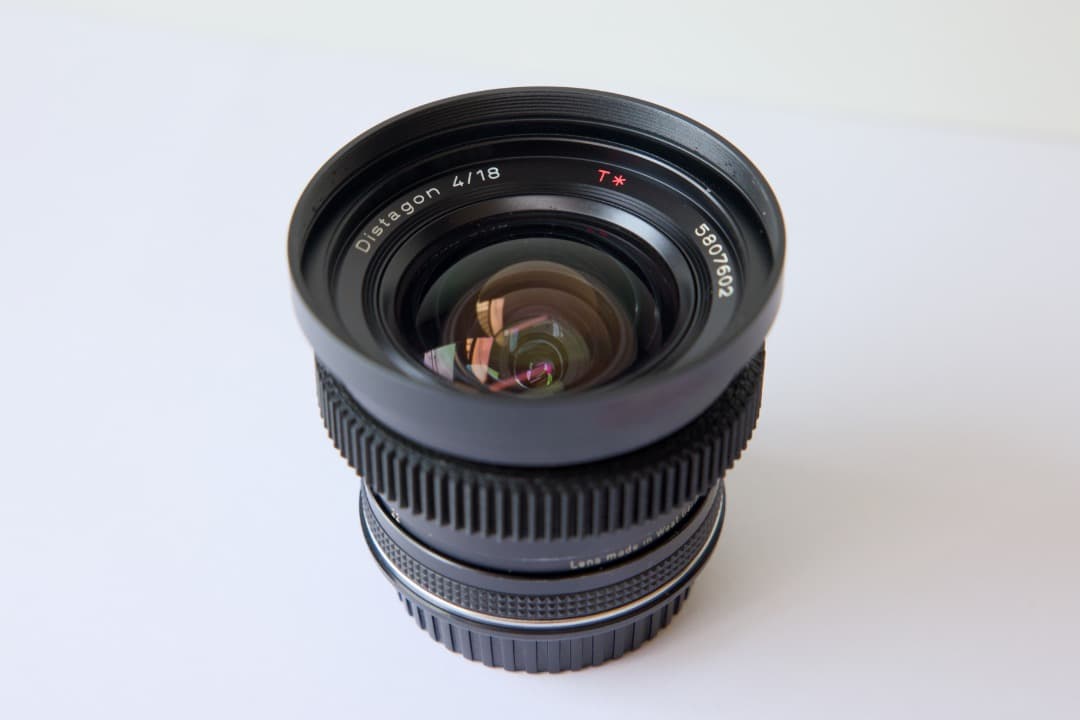 レンズ(単焦点) Contax Zeiss Distagon 18mm f/4 AEG | EF