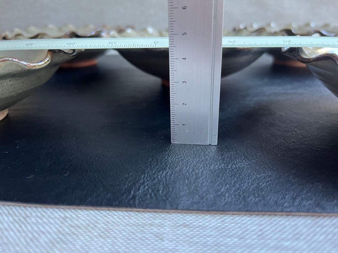 三玄窯 中里重利　絵唐津　銘々皿　輪花皿　5枚