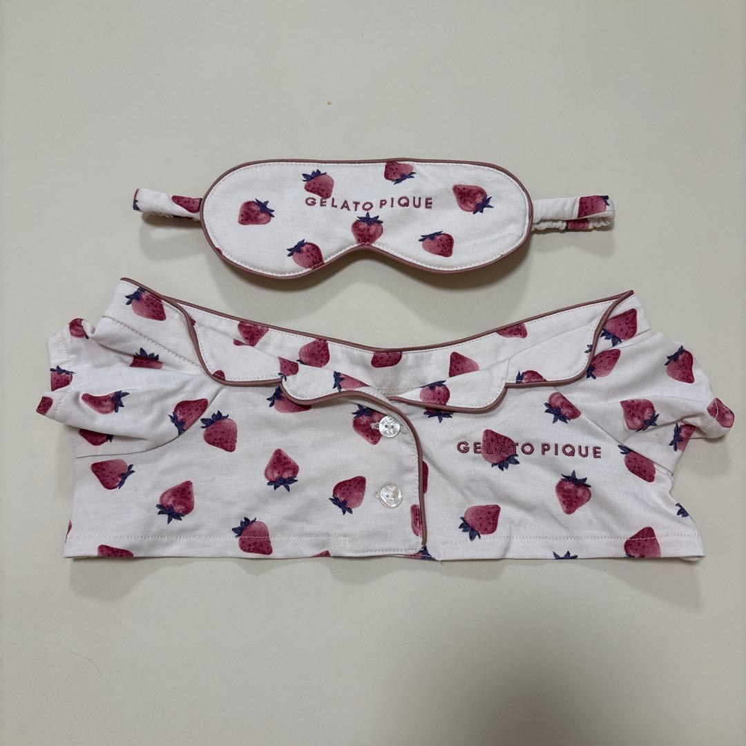 ラボット ジェラートピケ コラボ イチゴ パジャマ