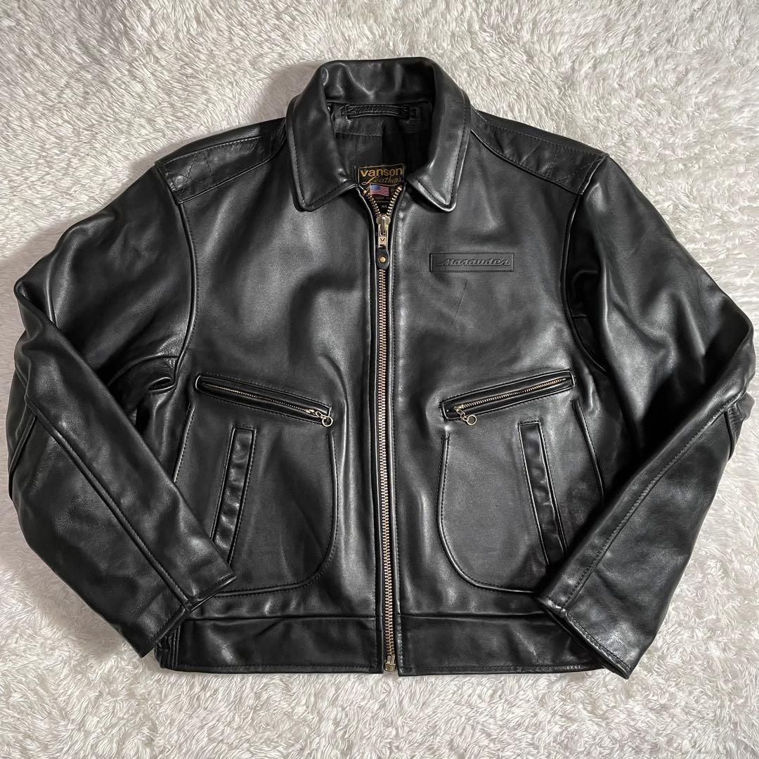 ジャケット・アウター vanson marauder leather Jacket 44