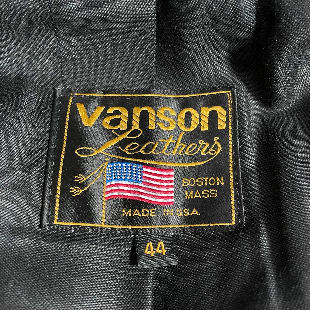 ジャケット・アウター vanson marauder leather Jacket 44