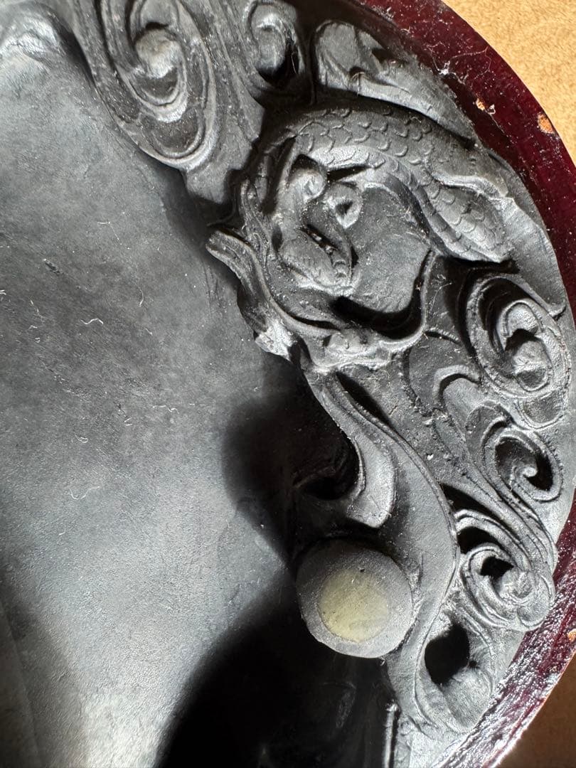 中国　端州名硯　古物　アンティーク　硯　古硯