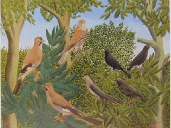 アンドレ・ボーシャン、OISEAUX、海外版超希少レゾネ、新品額付