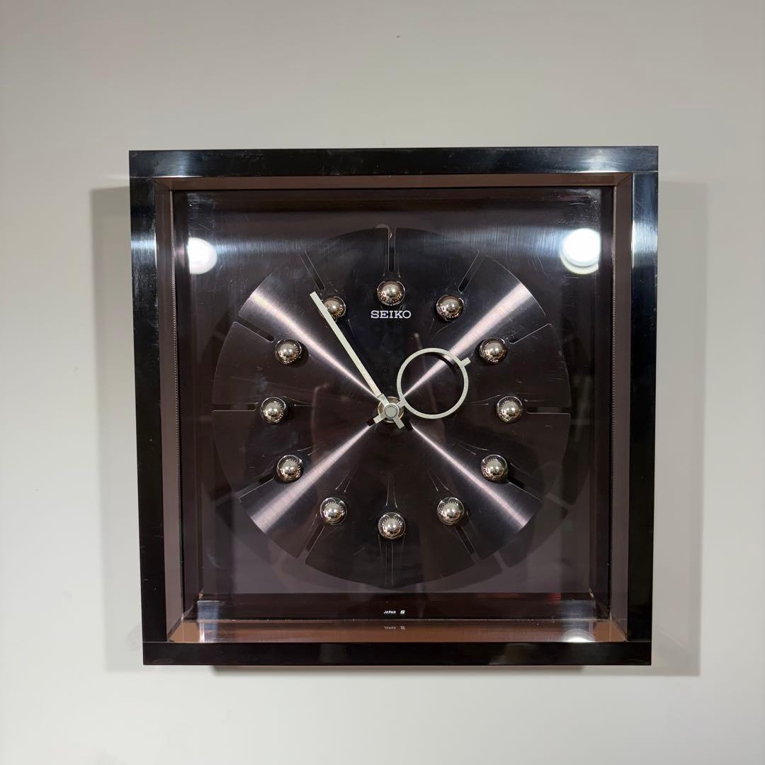 SIEKO ヴィンテージ　壁掛時計　レトロモダン