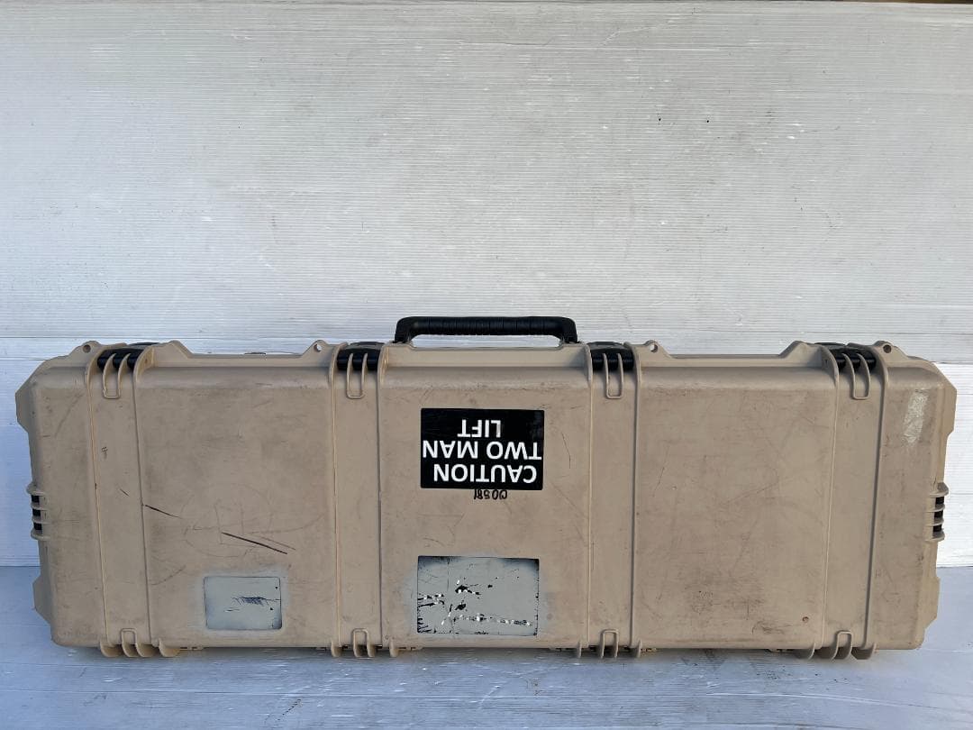 ②本物米軍ライフルケース ペリカン ミリタリー 外寸W120×D42×H23cm
