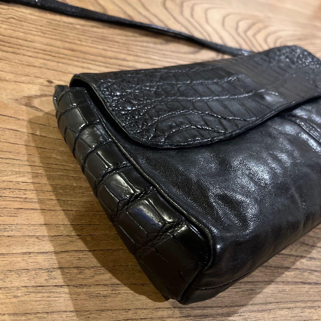 ibiza イビザ クロコダイル 手提げバッグ 美品