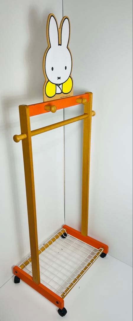 ミッフィー　ハンガーラック　ハンガーチェスト　木製ラック