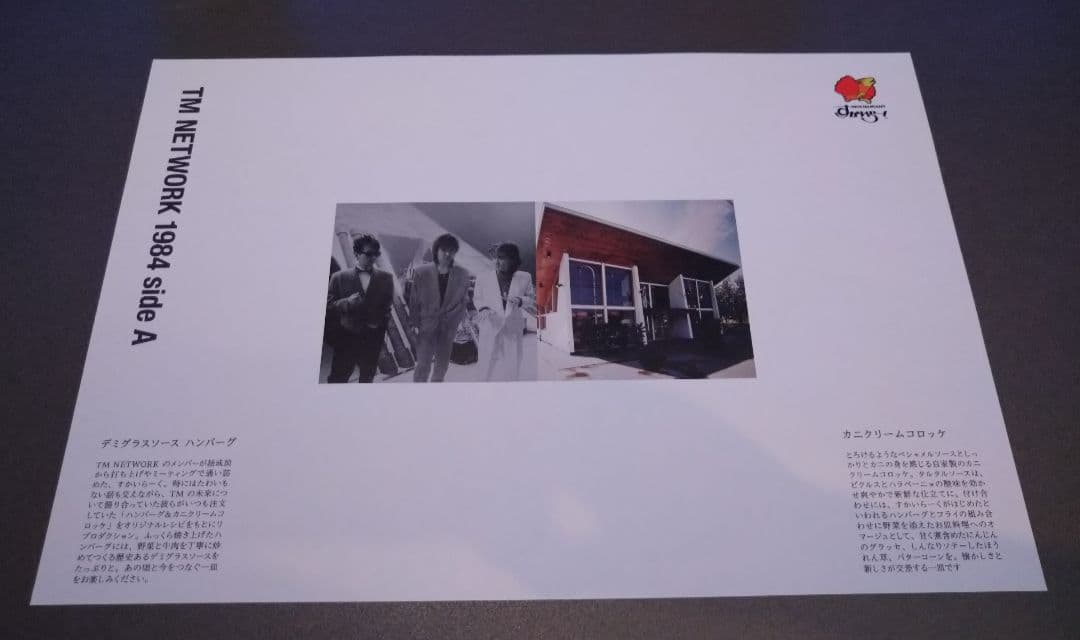 TM NETWORK ランチョンマット全6種コンプリート