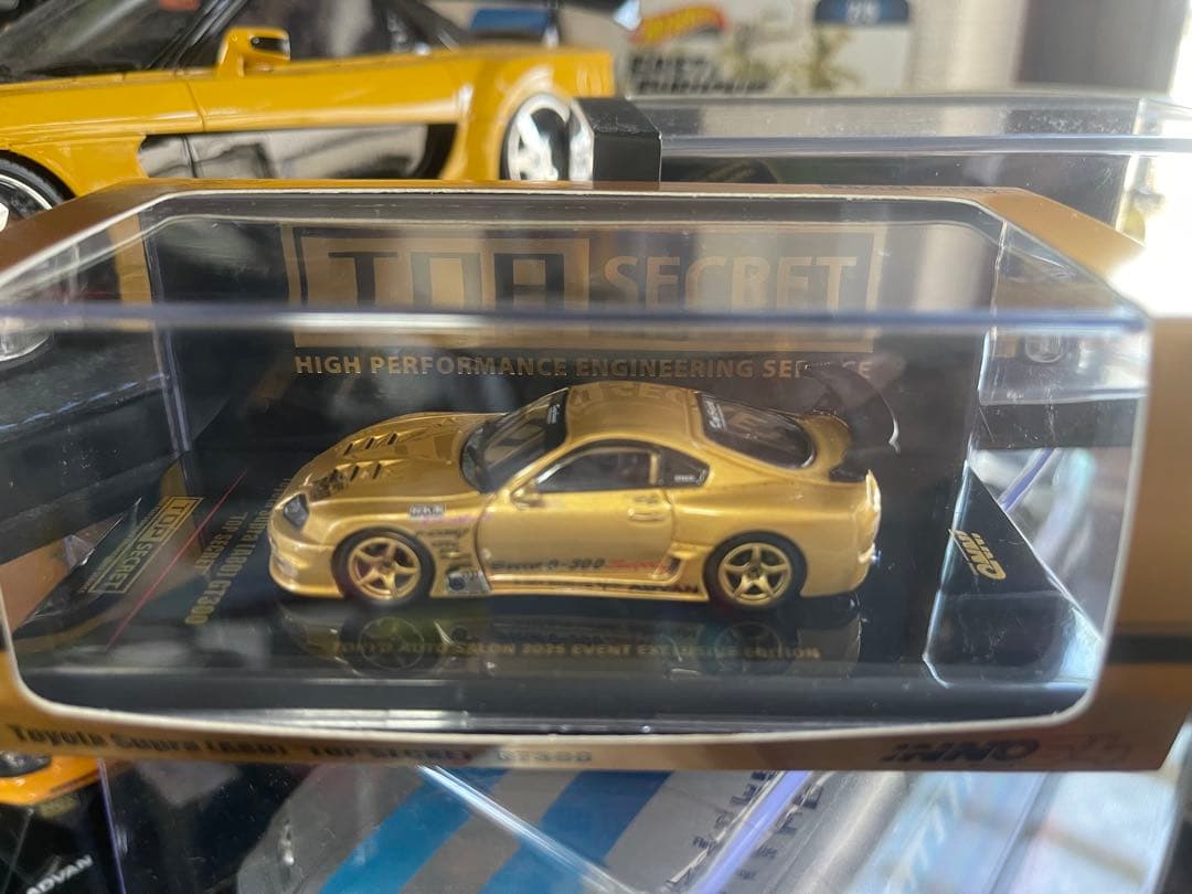 TOP SECRET 1/64ミニカー