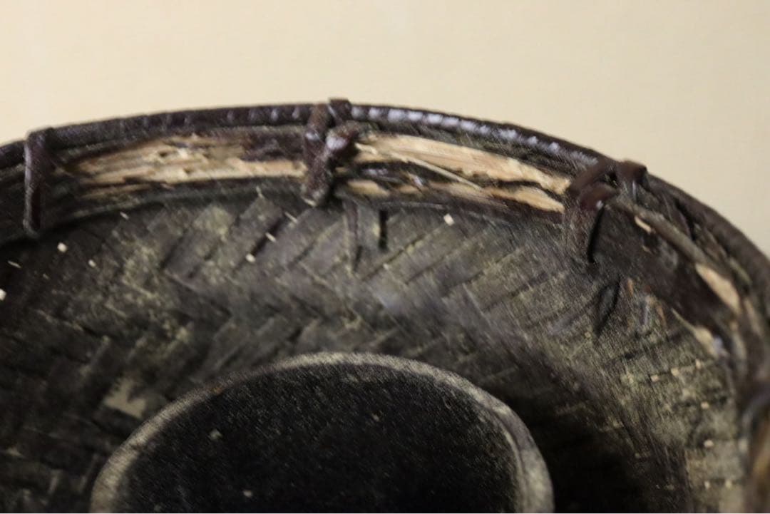 黒田正玄作 唐物写花篭 即中斎 花押