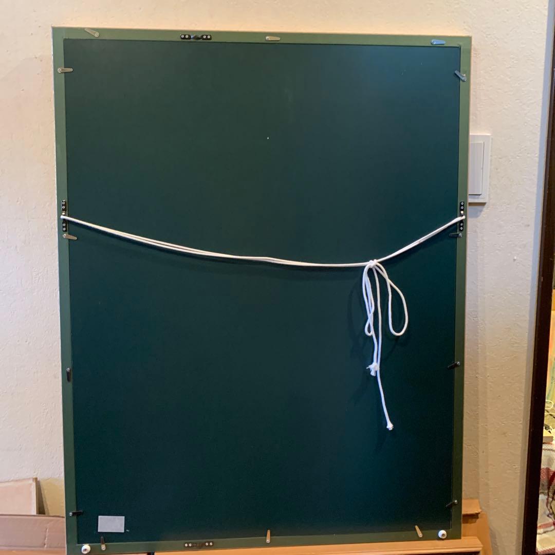 希少　ポールギヤマン　直サイン有り　版画　石板　大判　89センチ× 70センチ