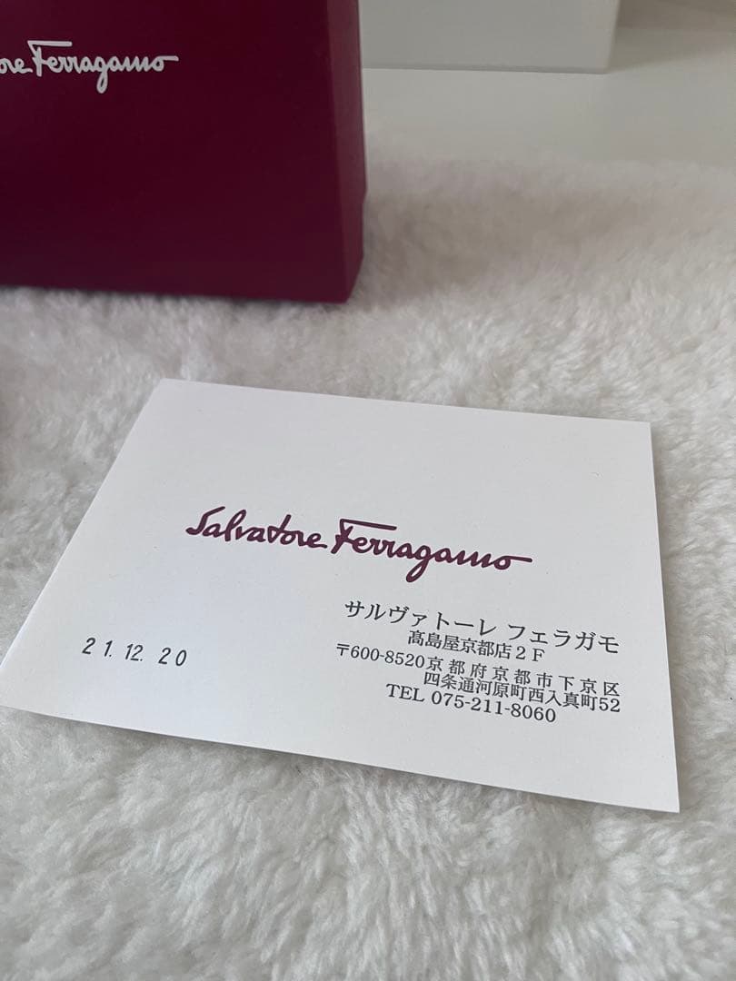 【正規品】Salvatore Ferragamo カチューシャ　ブラック