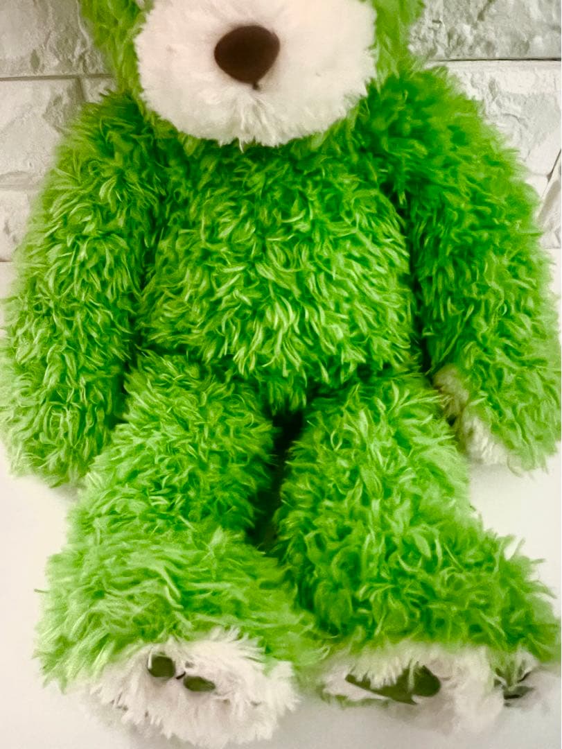 270体限定　2008 ビバリーホワイトさん サイン入り　ダッフィー　グリーン