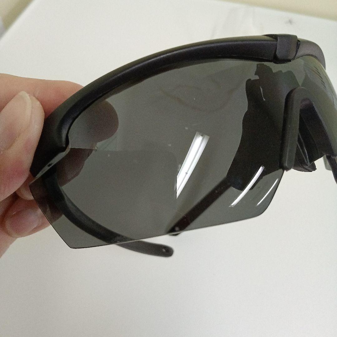 ESS ブラック ゴーグル クリア・スモークレンズ付き