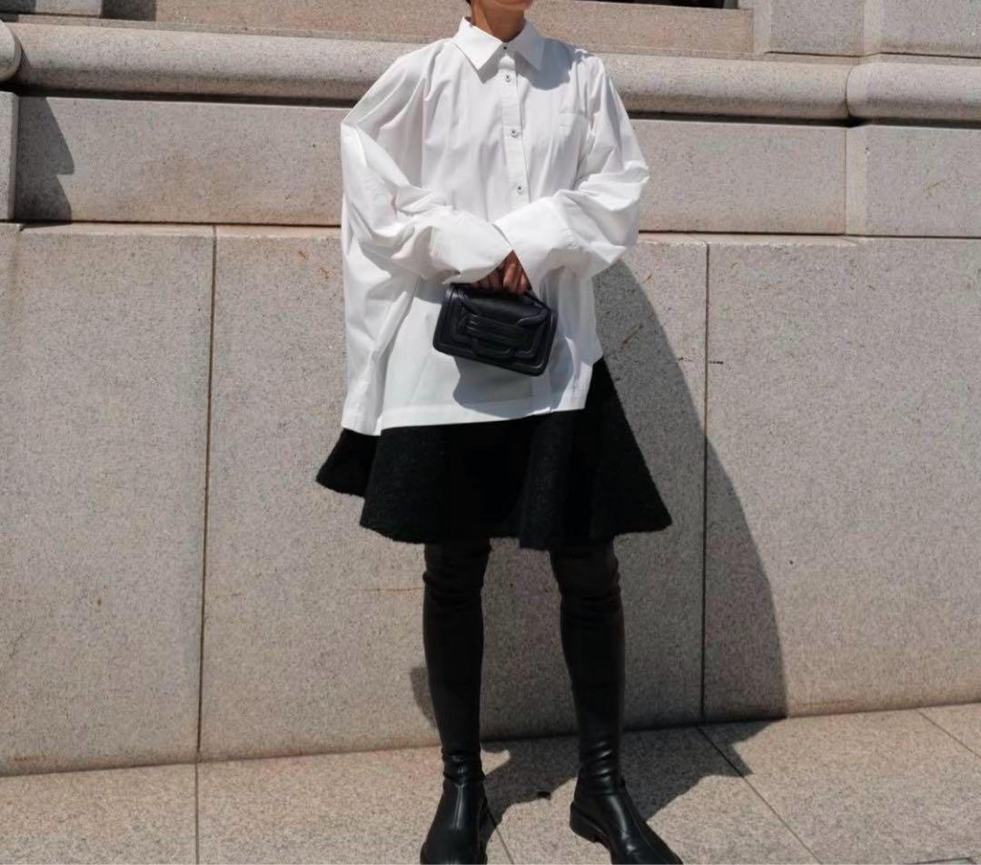 MACHATT マチャット ブークレニット スカート 黒