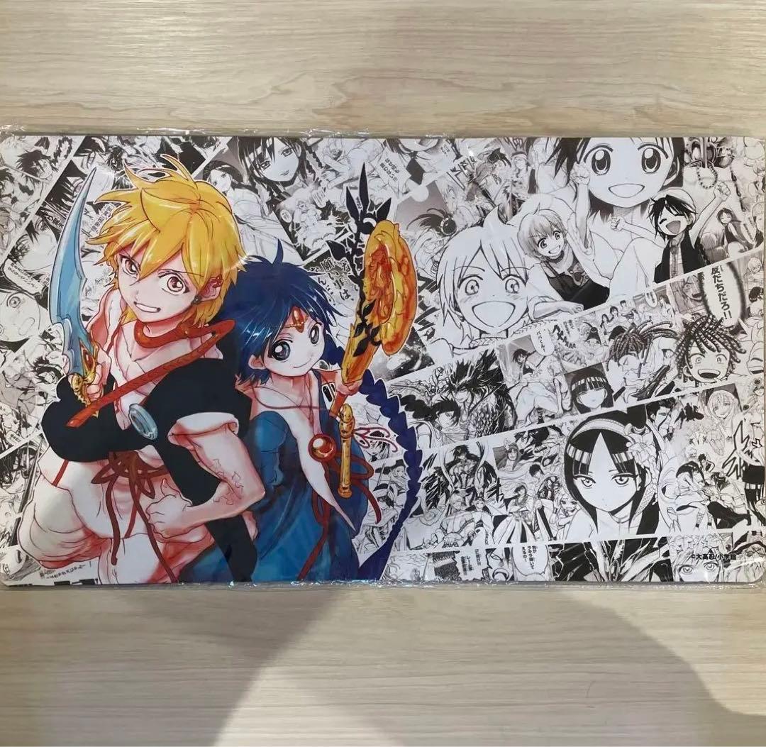 マギ　15th anniversary デスクマット　プレイマット　アラジン