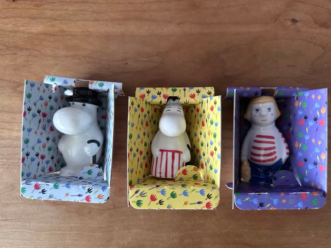 ARABIA ムーミンフィギュア3点セット