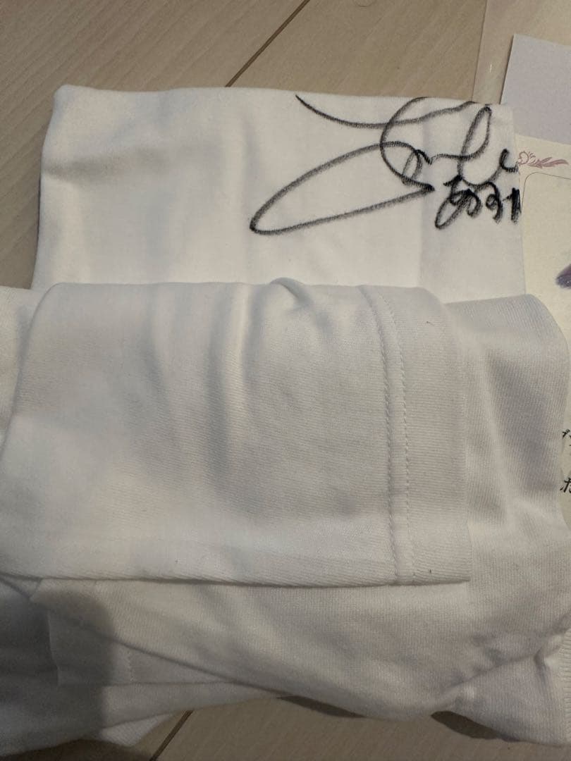 齋藤飛鳥 直筆サイン入り Tシャツ 乃木フェス