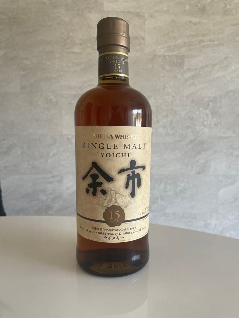 余市15年　700ml 45%