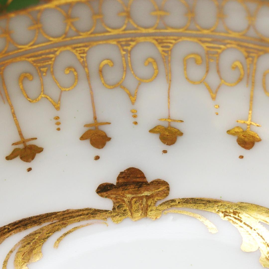 リヒャルト クレム工房 ワトー画 チョコレートカップ＆ソーサー