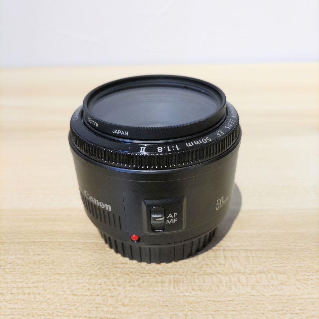 Canon EF50mm F1.8 II　単焦点レンズ