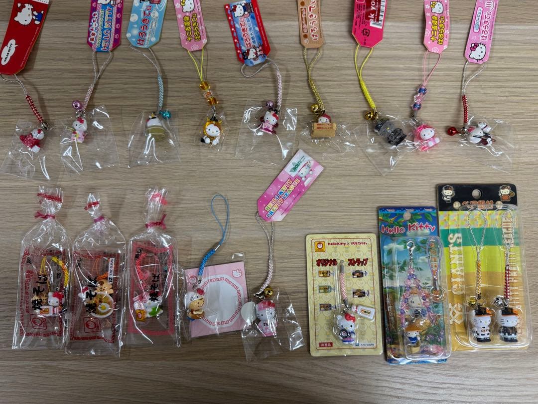 195個　ハローキティ ご当地　ストラップ