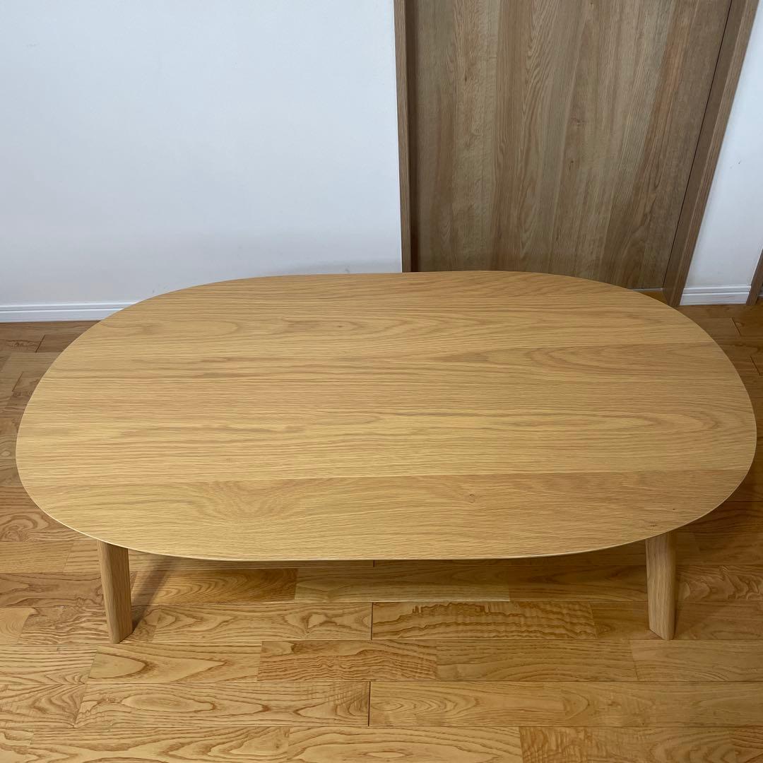 unico NERUM(ネルム) こたつ　ローテーブル　楕円形こたつ　ウニコ