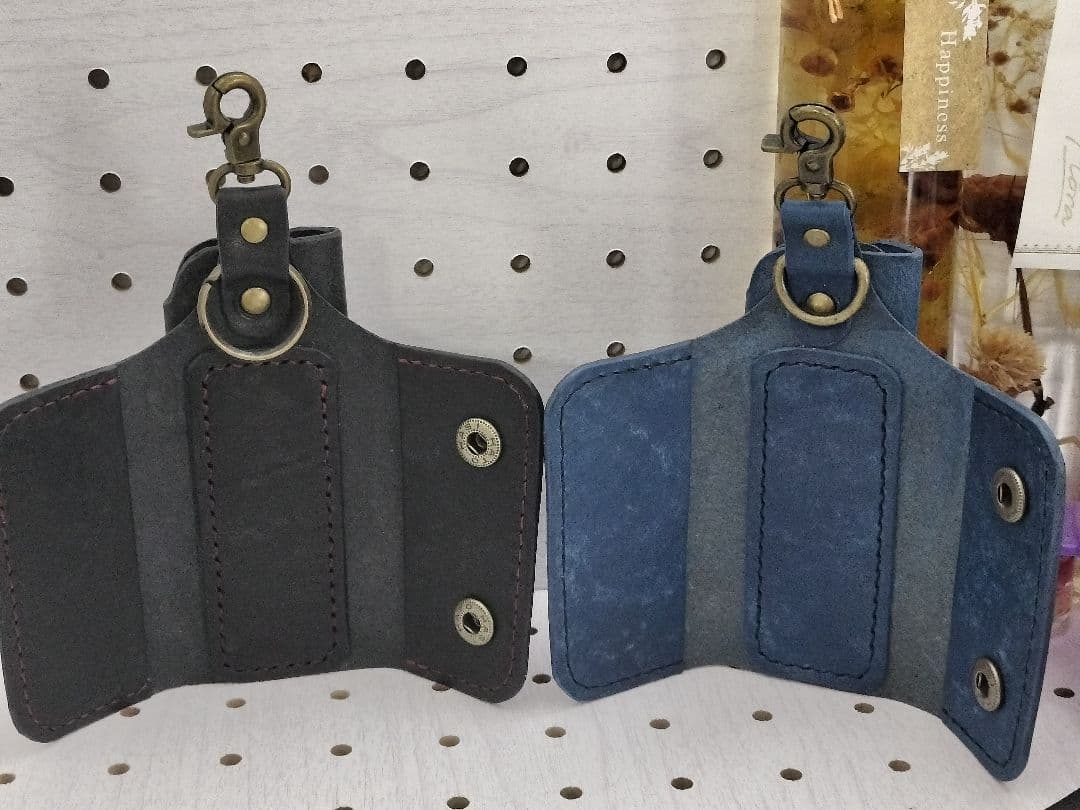 【モンスター】キーケース　スマートキー　本革　ハンドメイド