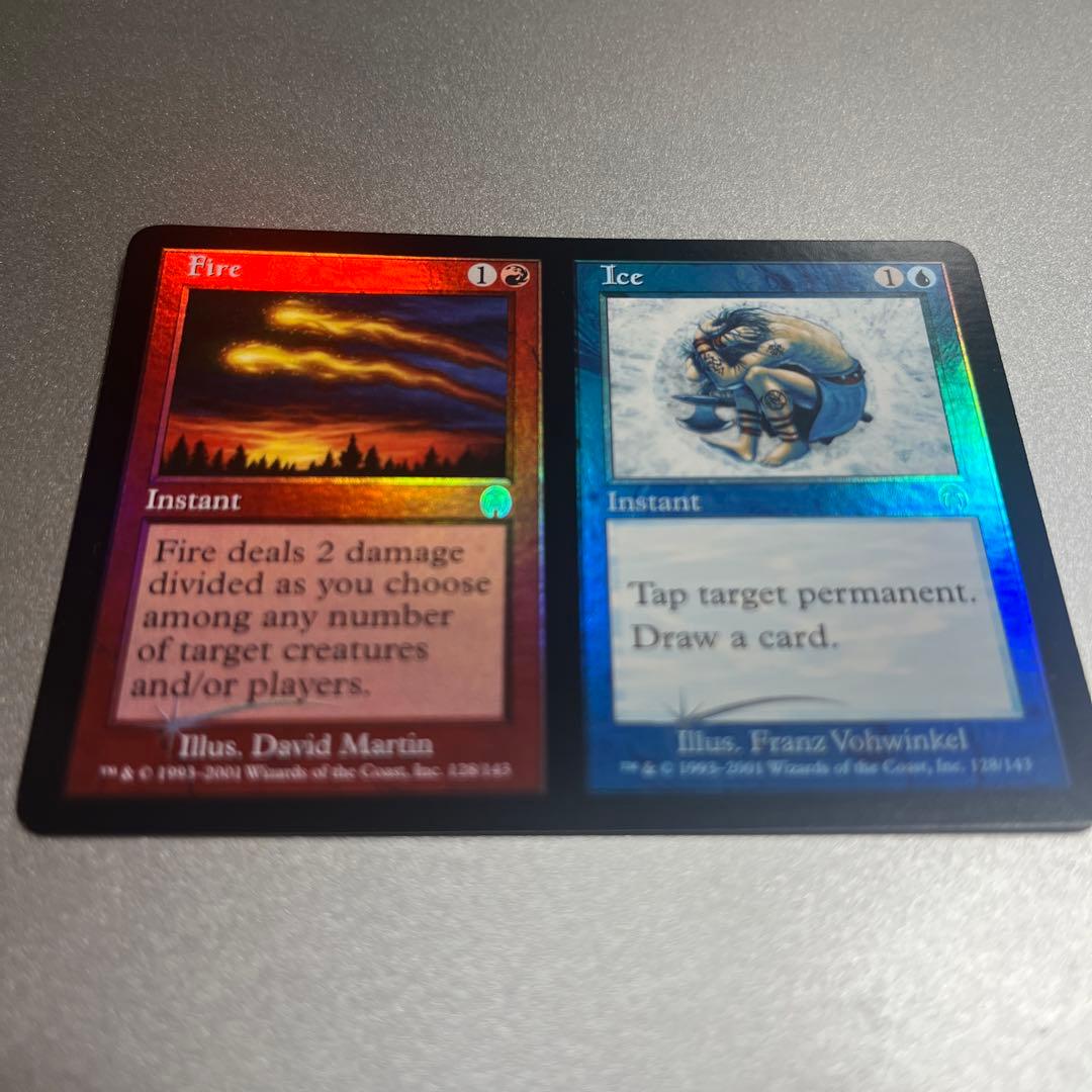 ②MTG foil 《火+氷/Fire+Ice》[APC]英語