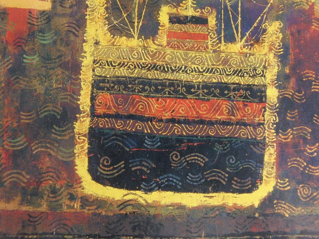 早川義孝、【詩　シンドバッド】、希少な額装用画集より