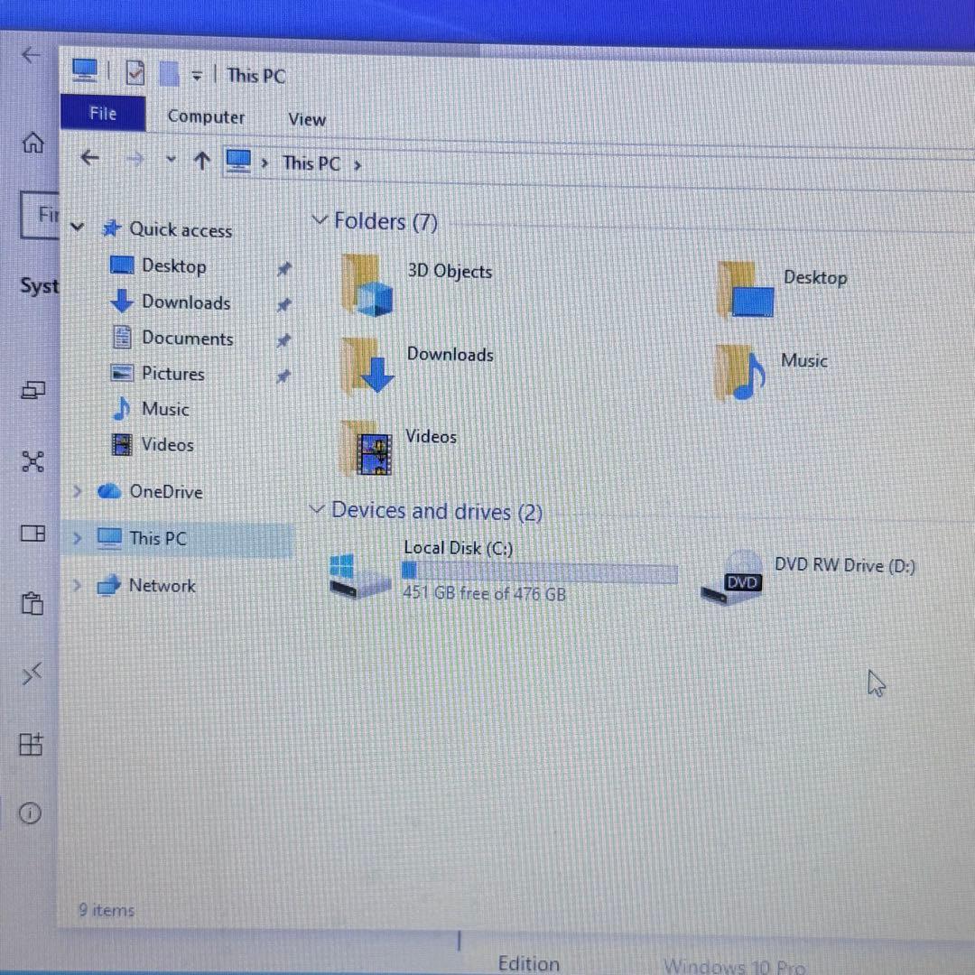NEC VersaPro i5 /8GB/512GB 15.6インチ 第8世代