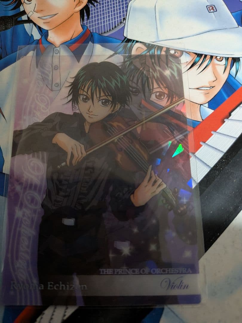 テニスの王子様☆越前リョーマ☆シャイニングクリアカード　ＳＰレアカード