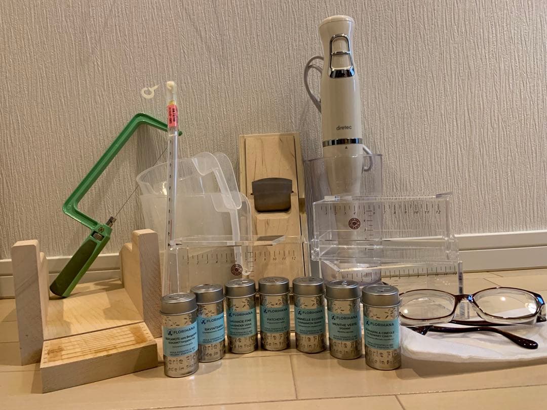 手作り石鹸道具