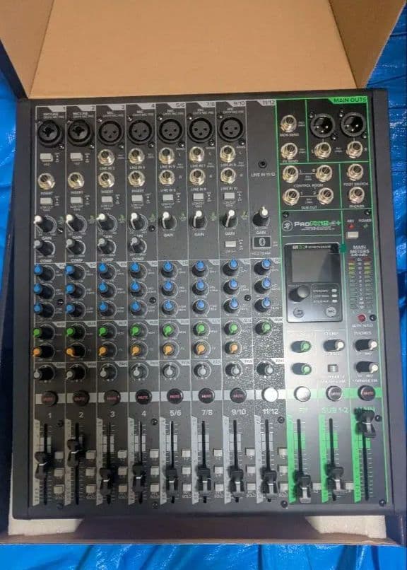 【美品】ProFX12v3+ ミキサー(プラグイン等未使用)